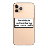 Husa iPhone 14 Pro Max, Silicon Premium, SOCIAL MEDIA